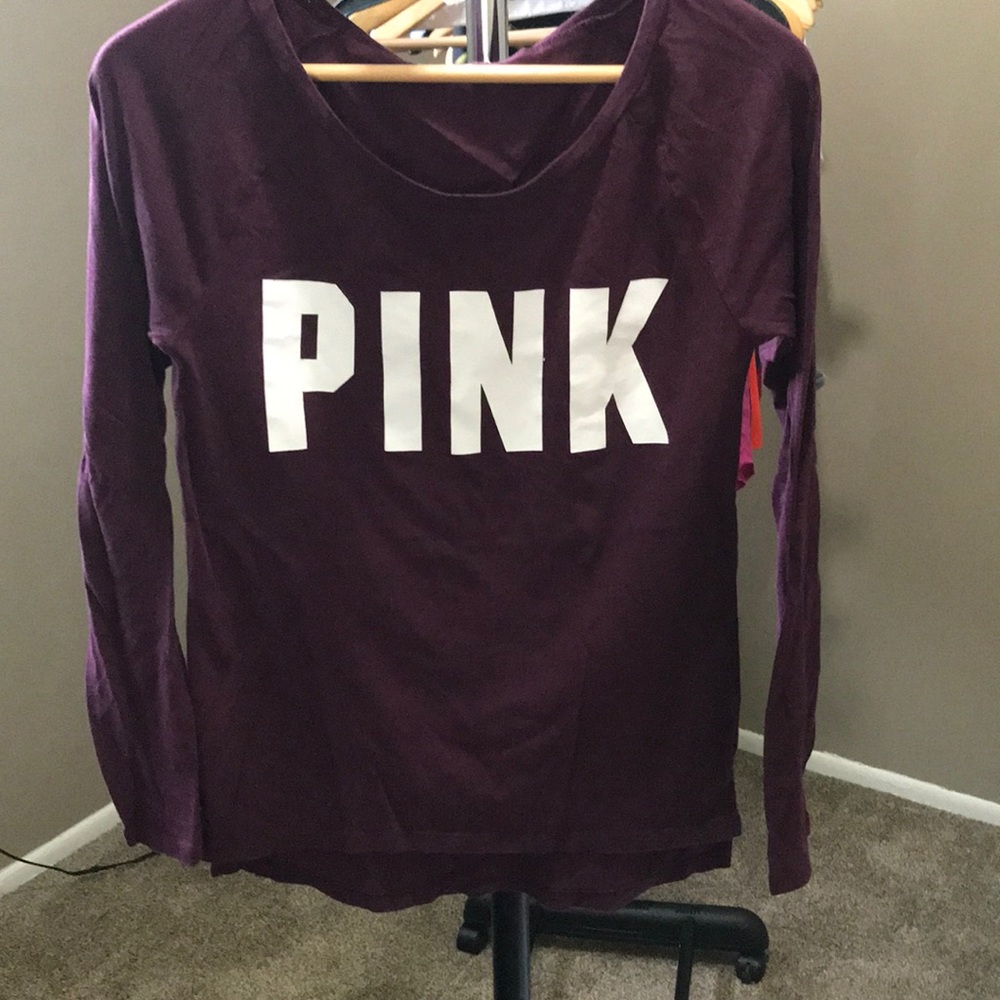 VS pink shirt